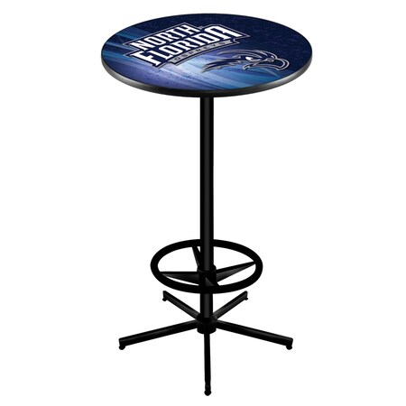 Holland Bar Stool Co 42" Black North Florida Pub Table, 28" dia. Top L216B4228NorFla-D2